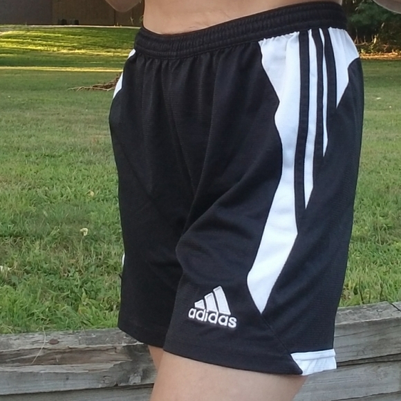 adidas Other - Adidas black and white athletic shorts